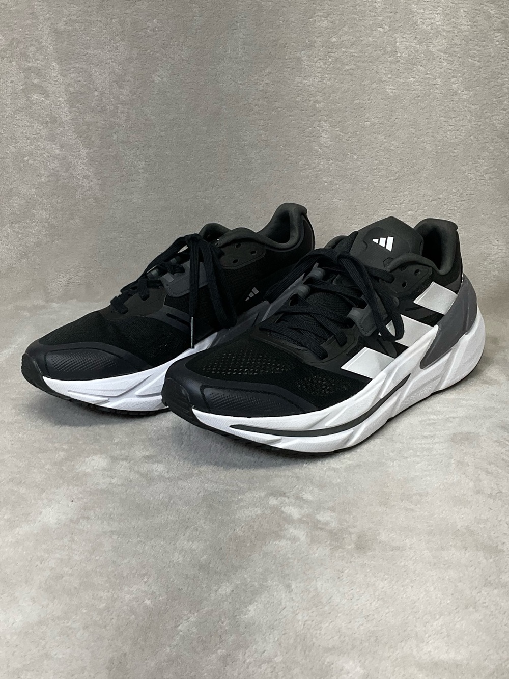 Adidas Adistar CS Running Shoes Black and White Mens Sz 10 GY1697 - Picture 3 of 7